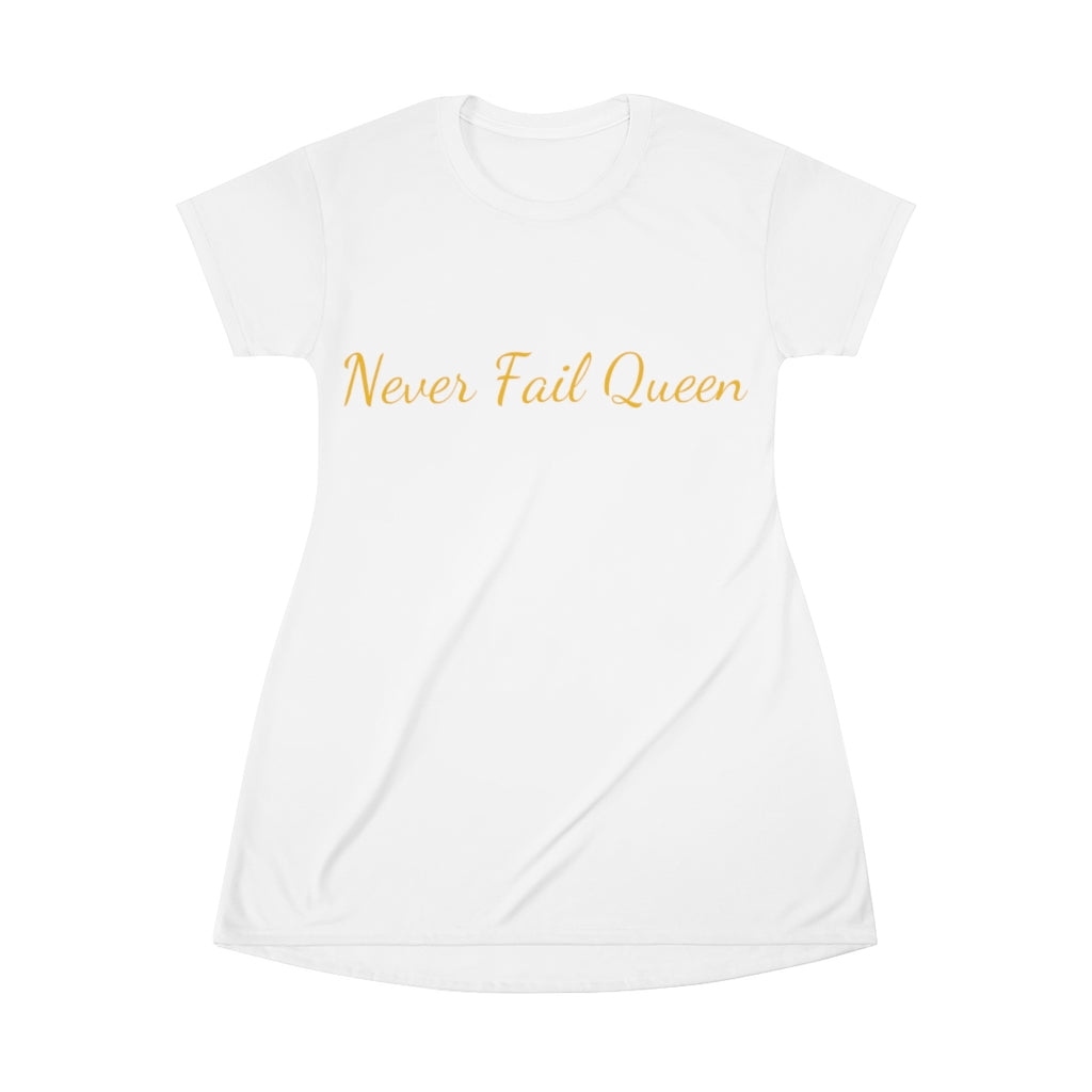 All Over Print T-Shirt Dress