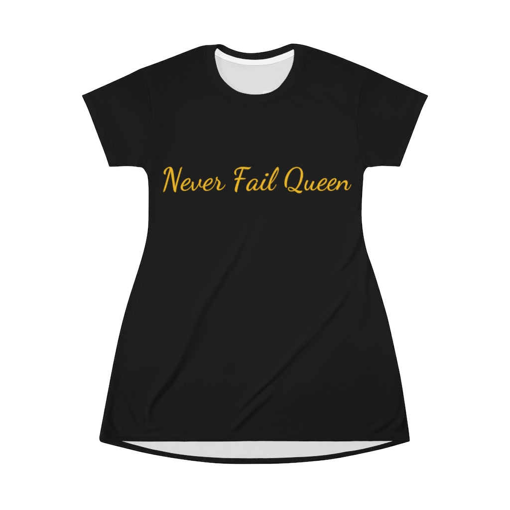 All Over Print T-Shirt Dress